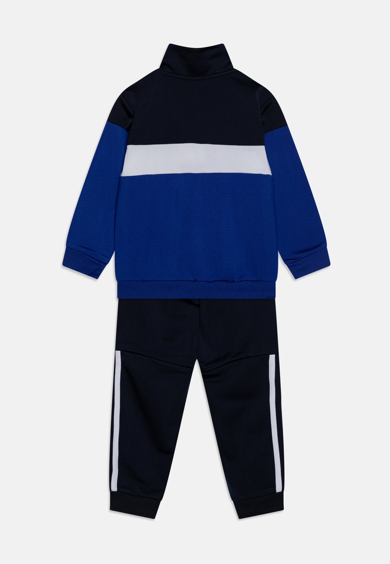 adidas Performance adidas Performance TIBERIO 3-STRIPES COLORBLOCK SHINY TRACK SUIT KIDS - Tracksuit Zeitlich begrenztes Angebot