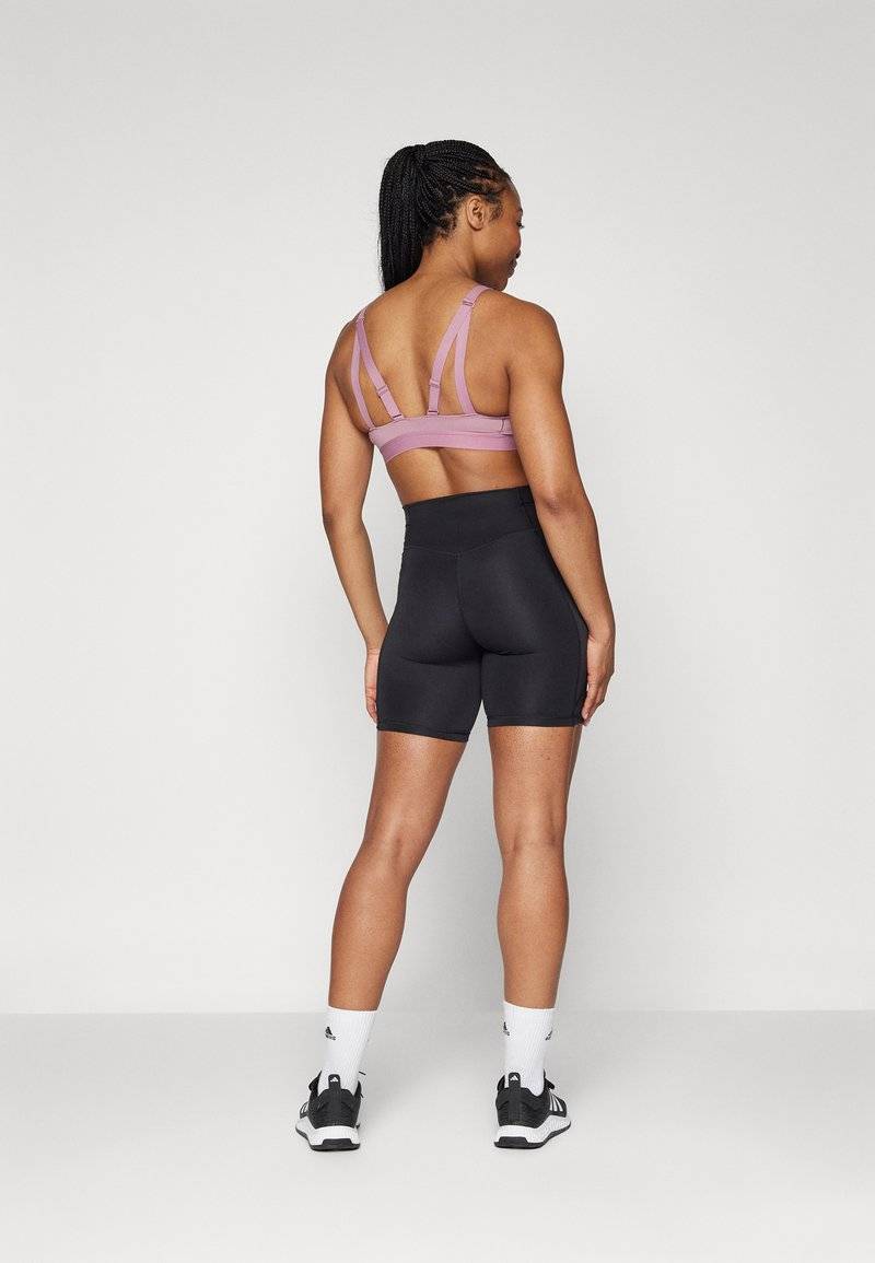 adidas Performance adidas Performance OPTIME ESSENTIALS STASH POCKET SHORT - Leggings - black Exklusive Angebote
