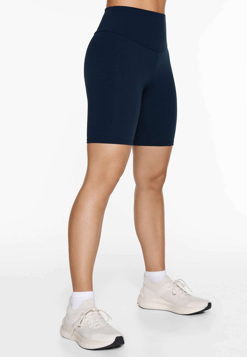 OYSHO OYSHO COMFORTLUX HIGH-RISE - Leggings - dark blue Tägliche Deals