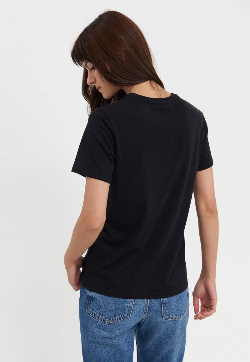 Even&Odd Even&Odd Print T-shirt - black Kostenlose Rückgabe