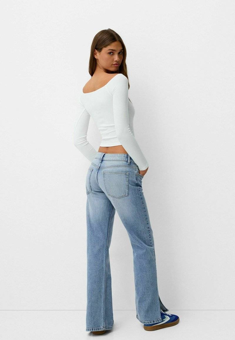 Bershka Bershka Straight leg jeans Begrenzte Freigabe