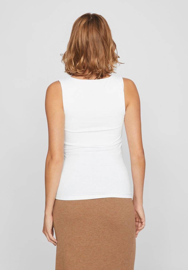 VILA VILA VIKENZA U-NECK TANK NOOS - Top - optical snow JETZT KAUFEN