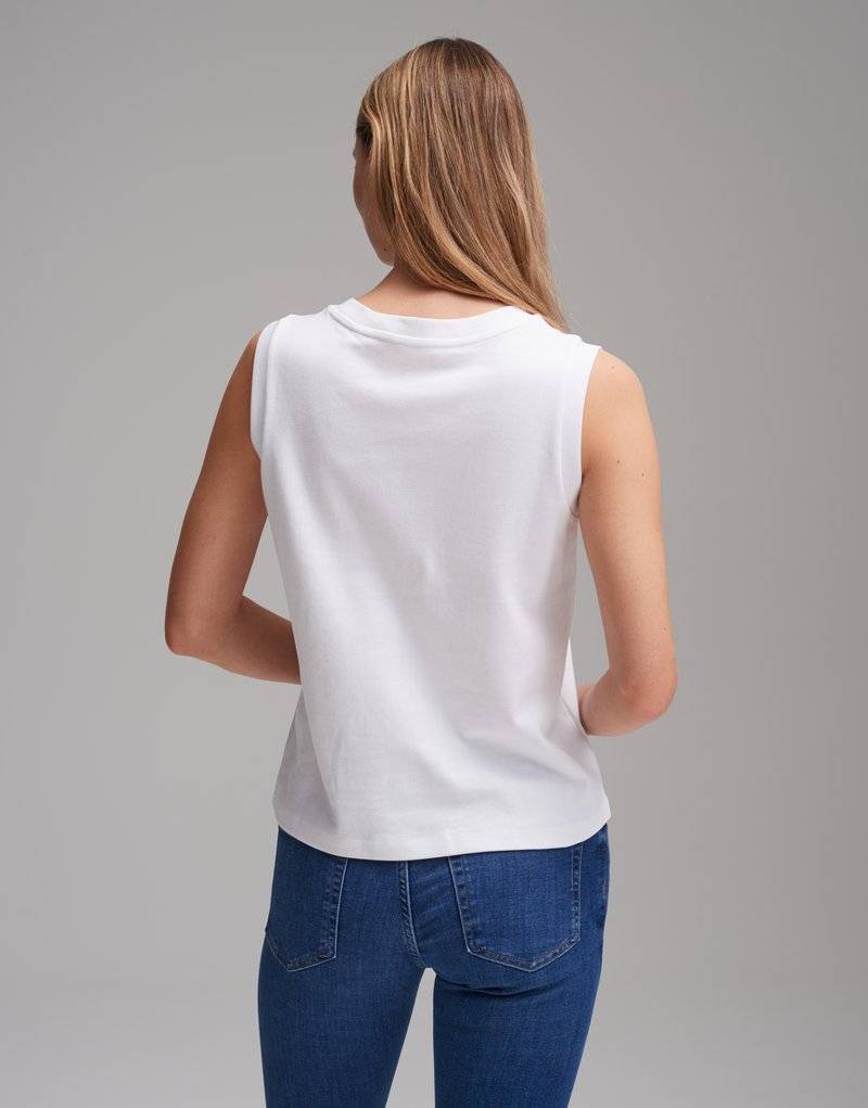 Opus Opus ILAYDA - Top - white Letzter Tag