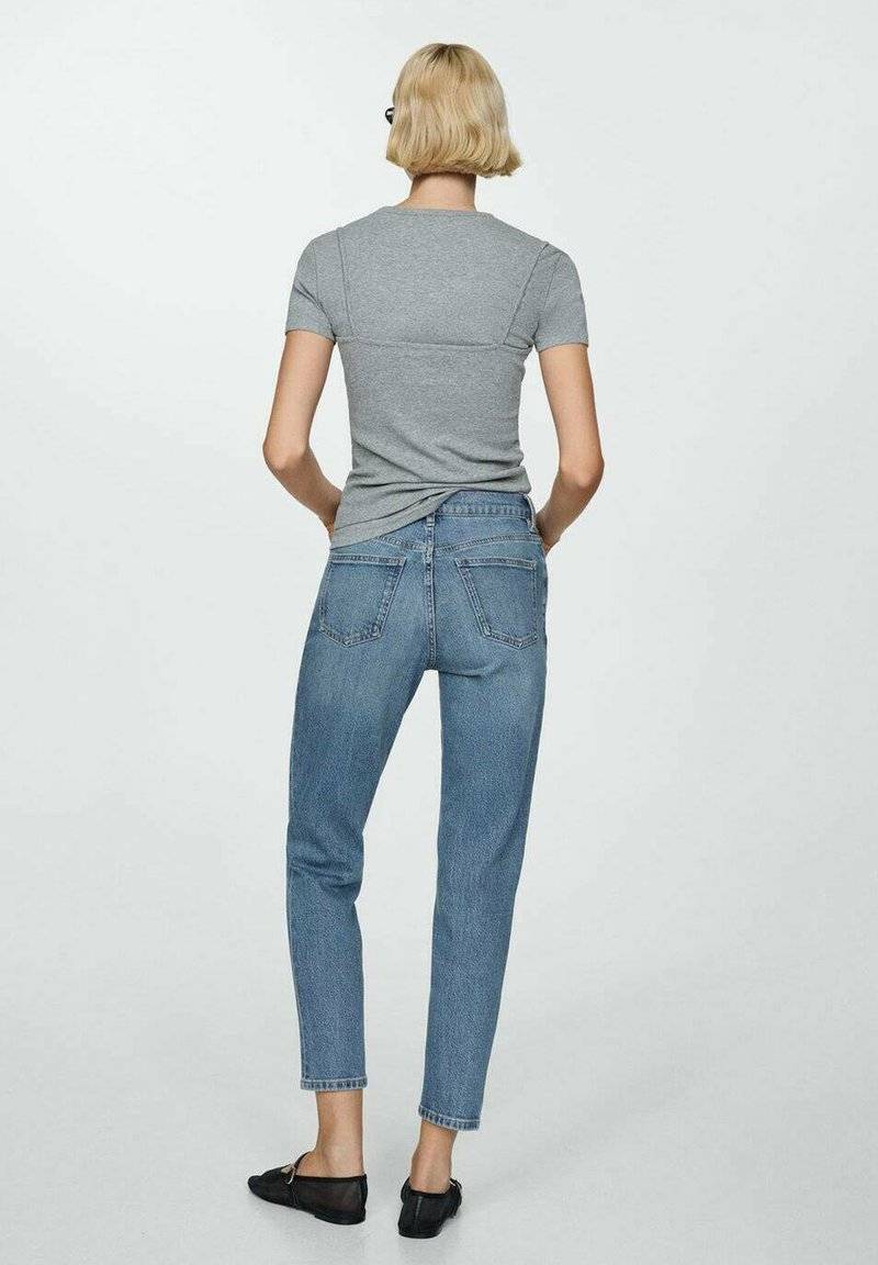 Mango Mango Relaxed fit jeans - medium blue Bis zu 50% Rabatt