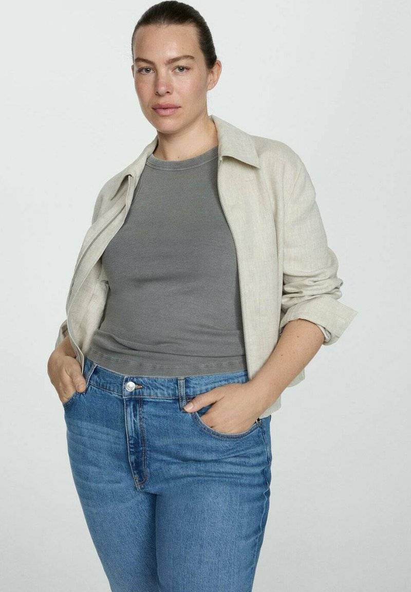 Mango Mango Relaxed fit jeans - medium blue Bis zu 50% Rabatt