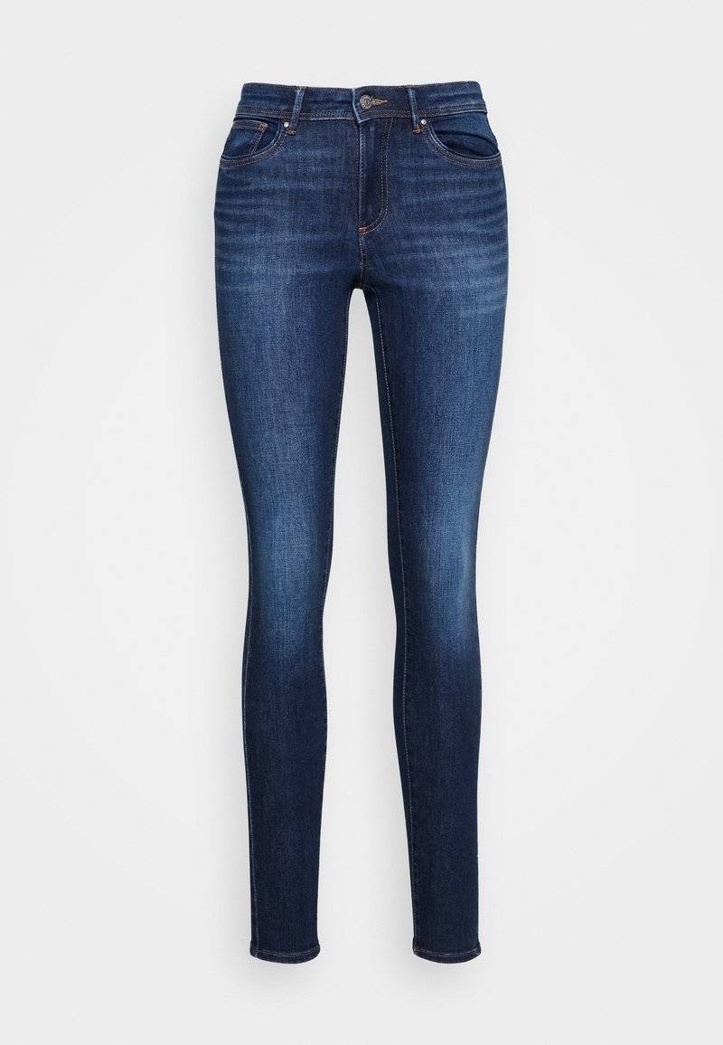 ONLY ONLY ONLWAUW - Jeans Skinny Fit - dark blue denim Vierteljährliche Förderung