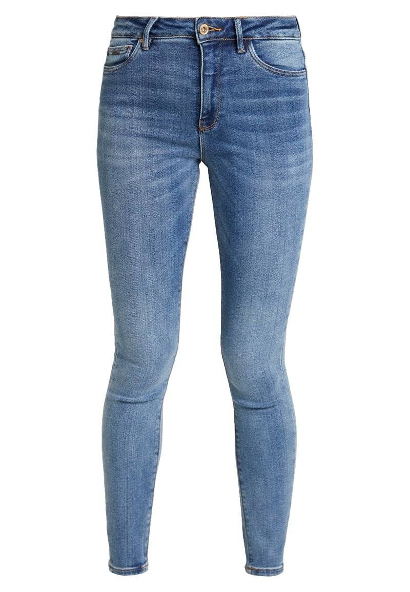 ONLY ONLY ONLMILA - Jeans Skinny Fit - medium blue denim 50% Rabatt mit kostenlosem Versand