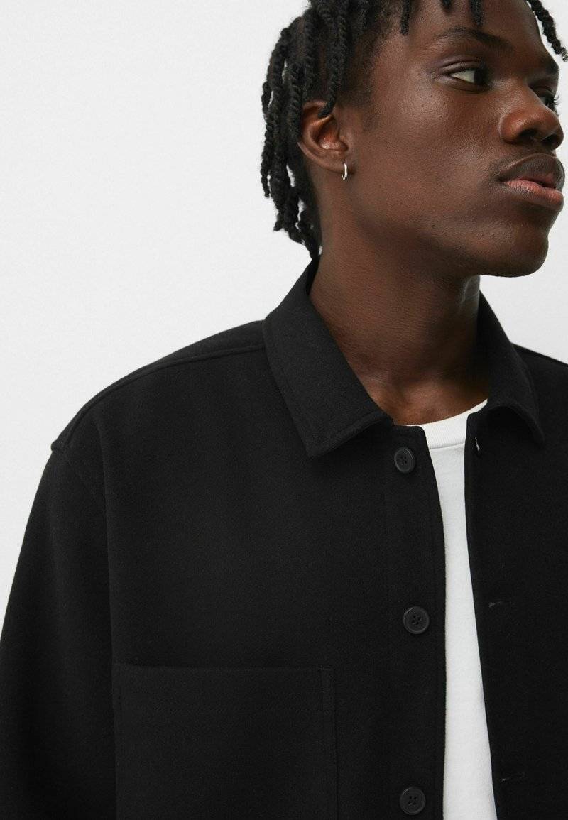 Bershka Bershka Summer jacket - black Black Friday Preise