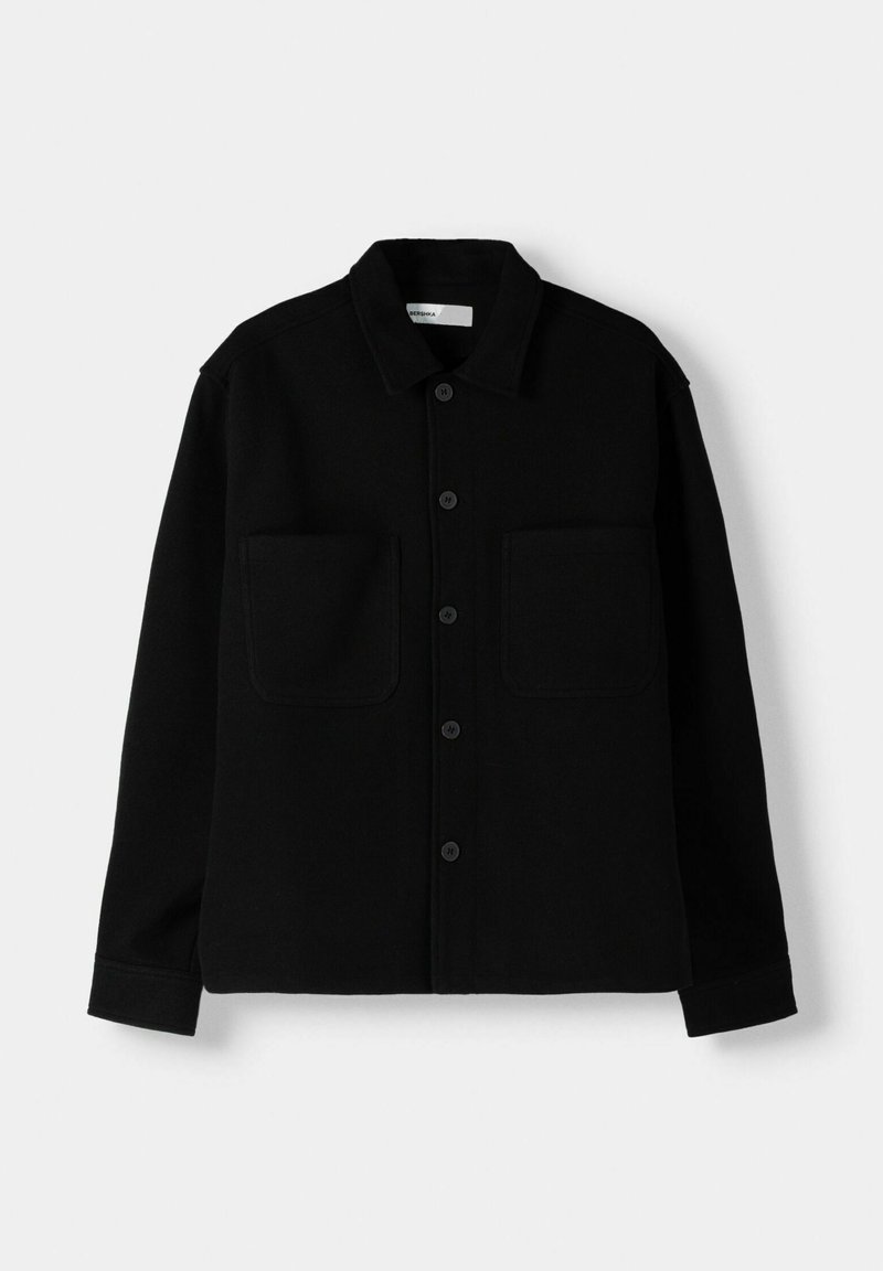 Bershka Bershka Summer jacket - black Black Friday Preise
