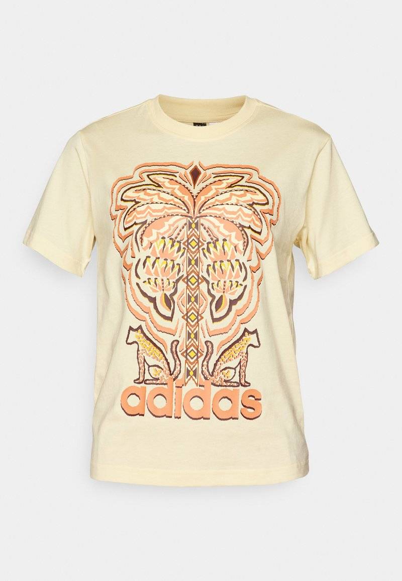 adidas Sportswear adidas Sportswear ADIDAS FARM RIO GRAPHIC - Print T-shirt - easy yellow Cyber Monday