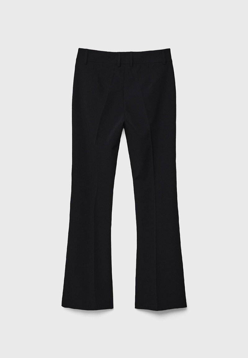 Stradivarius Stradivarius TAILORED FLARED - Trousers - black Sonderangebot der Fabrik