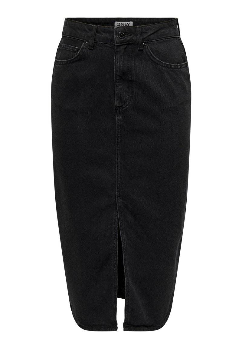 ONLY ONLY ONLBIANCA REA NOOS - Denim skirt - washed black Discount Store für neue Produkte