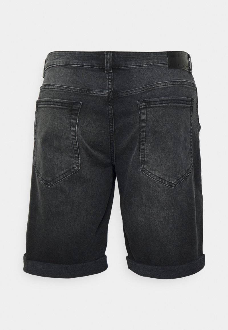 Pier One Pier One Denim shorts - grey denim Kostenloser Versand international