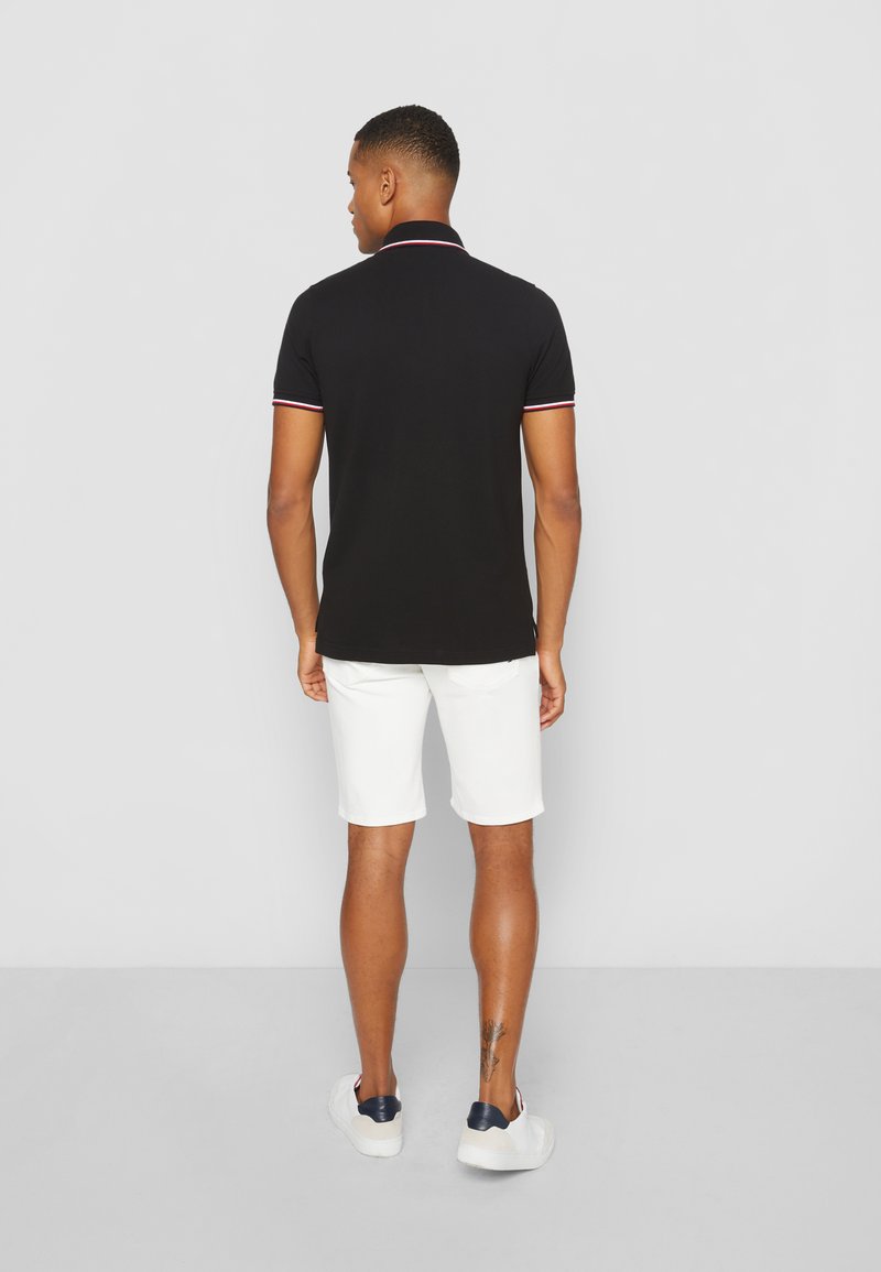 Tommy Hilfiger Tommy Hilfiger TIPPED SLIM - Polo shirt - black Fabrikladen