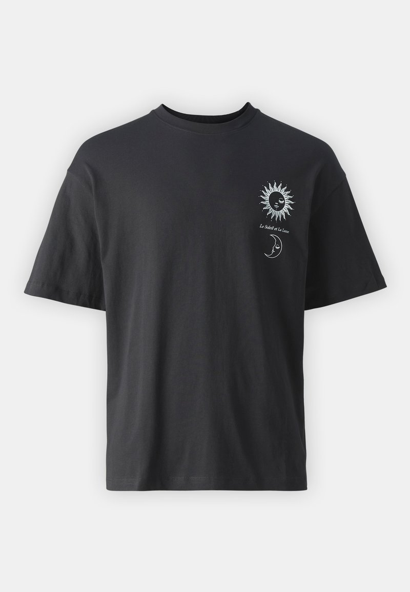 Jack & Jones Jack & Jones JORSOLEIL TEE CREW NECK UNISEX - Print T-shirt - black Begrenzt auf 3 Tage