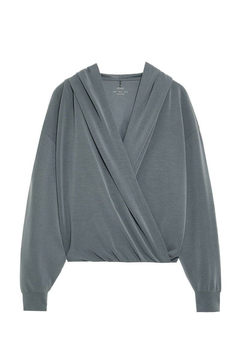 OYSHO OYSHO SOFT TOUCH - Hoodie - grey Großer Ausverkauf