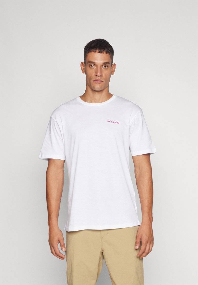 Columbia Columbia ROLLINGWOOD PARK GRAPHIC - Print T-shirt - white Online Shopping