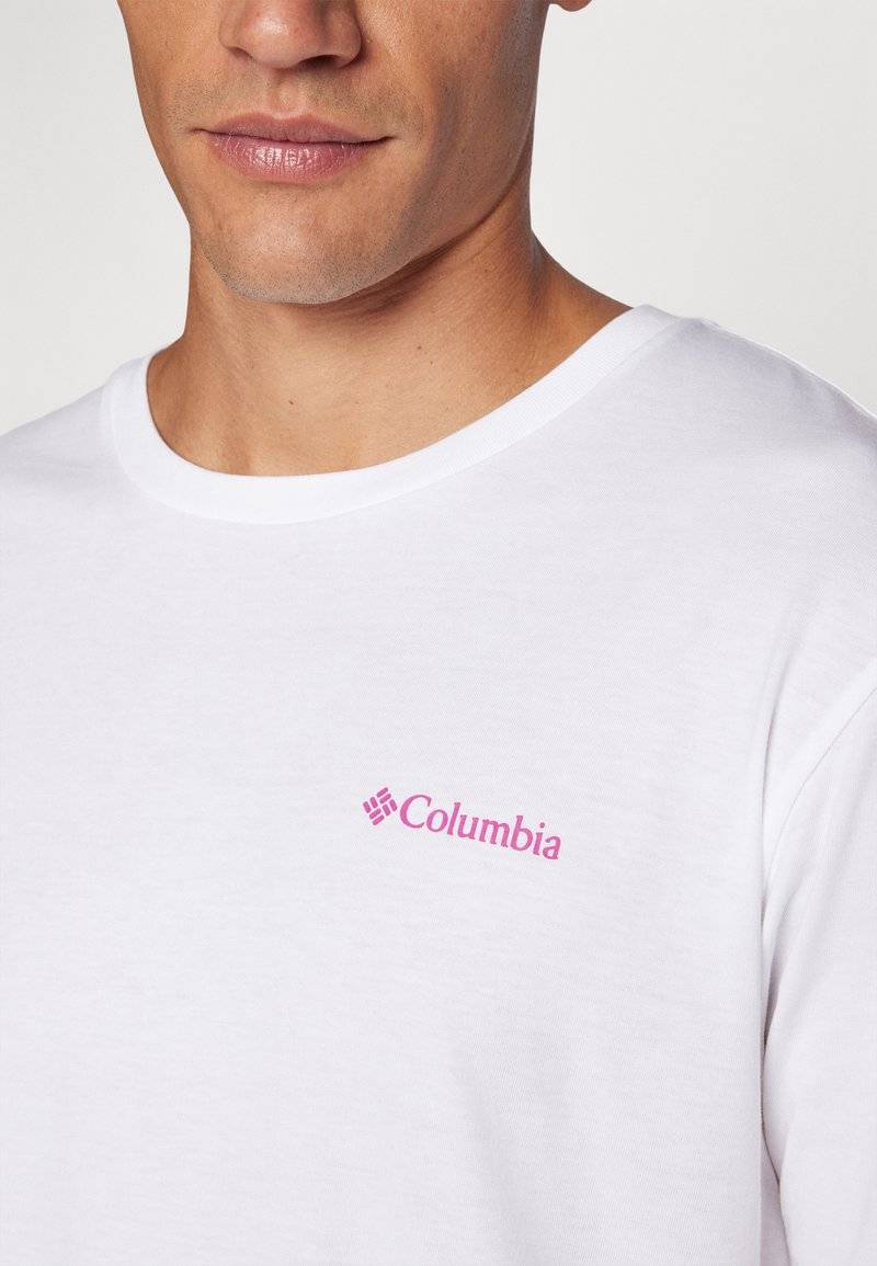 Columbia Columbia ROLLINGWOOD PARK GRAPHIC - Print T-shirt - white Online Shopping